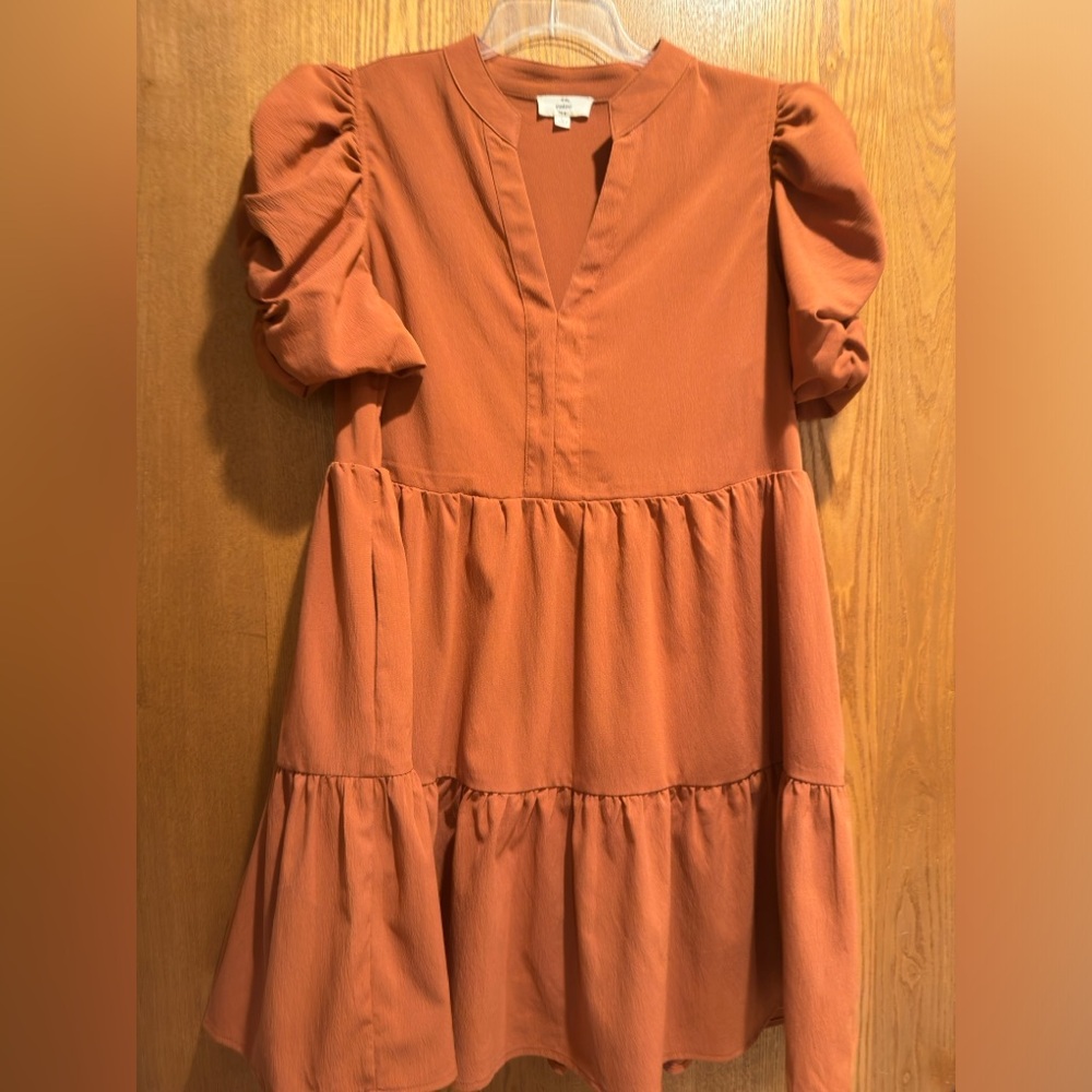 Boutique Tiered Ruffle Dress